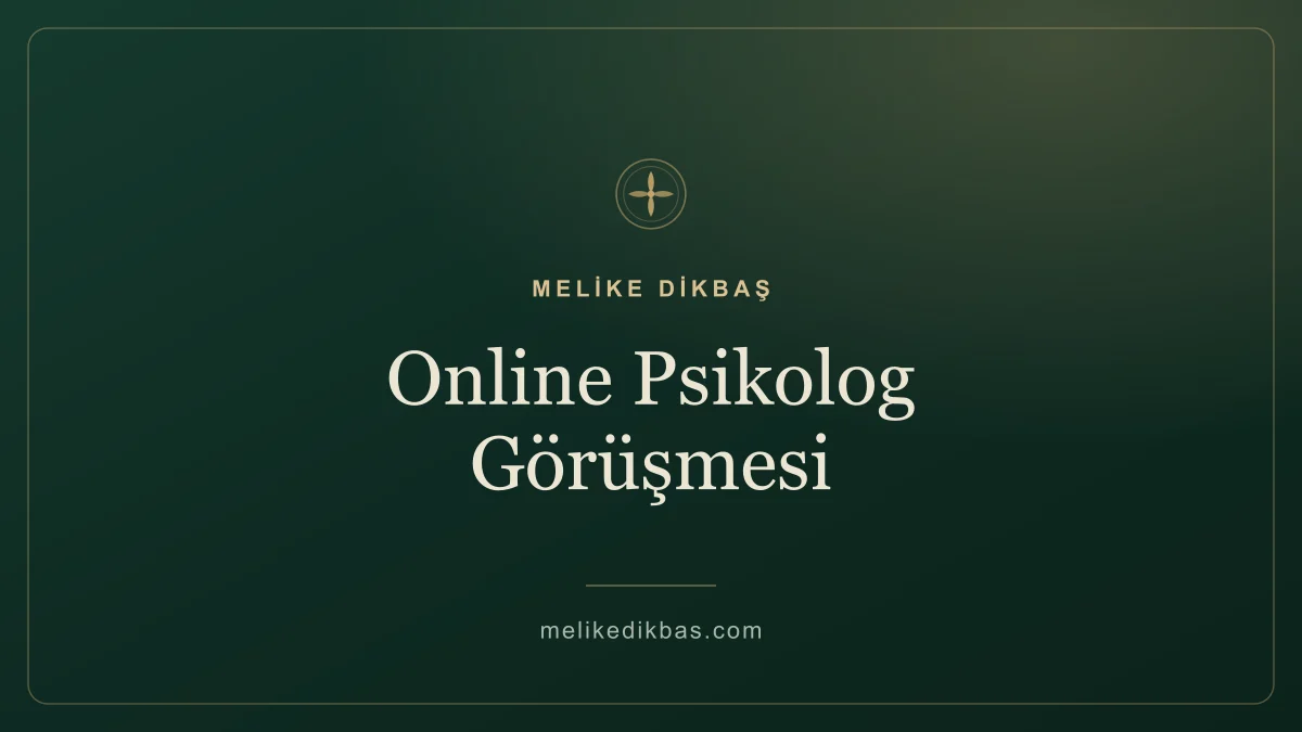 Online psikolog görüşmesi avantajları ve sınırları